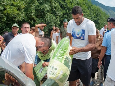 Help for the victims of the floods 